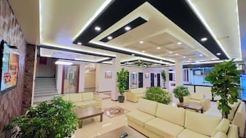 Sala de estar en el lobby