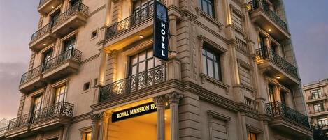 Façade de l’hébergement