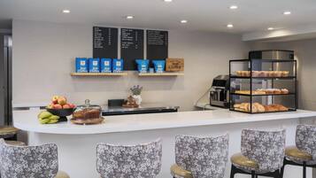 Daily continental breakfast for a fee