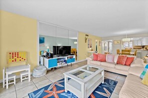 Smart TV, offices - Oceanfront Resort-Style Complex I Ground-Floor 2bd (Cocoa Beach)