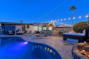 Außenpool, beheizter Pool