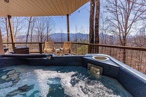 Tina de hidromasaje al aire libre