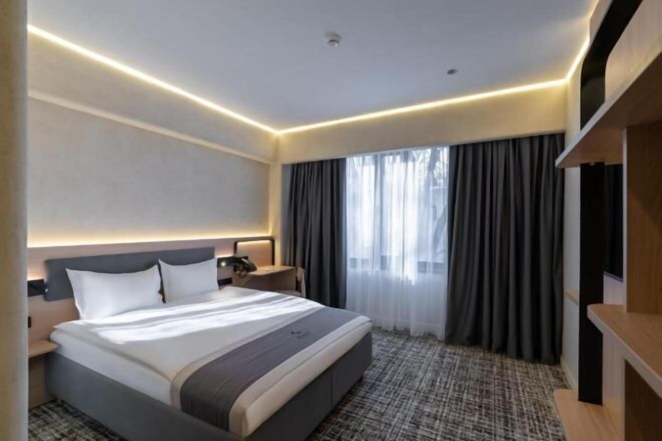 Minibar, in-room safe, desk, iron/ironing board