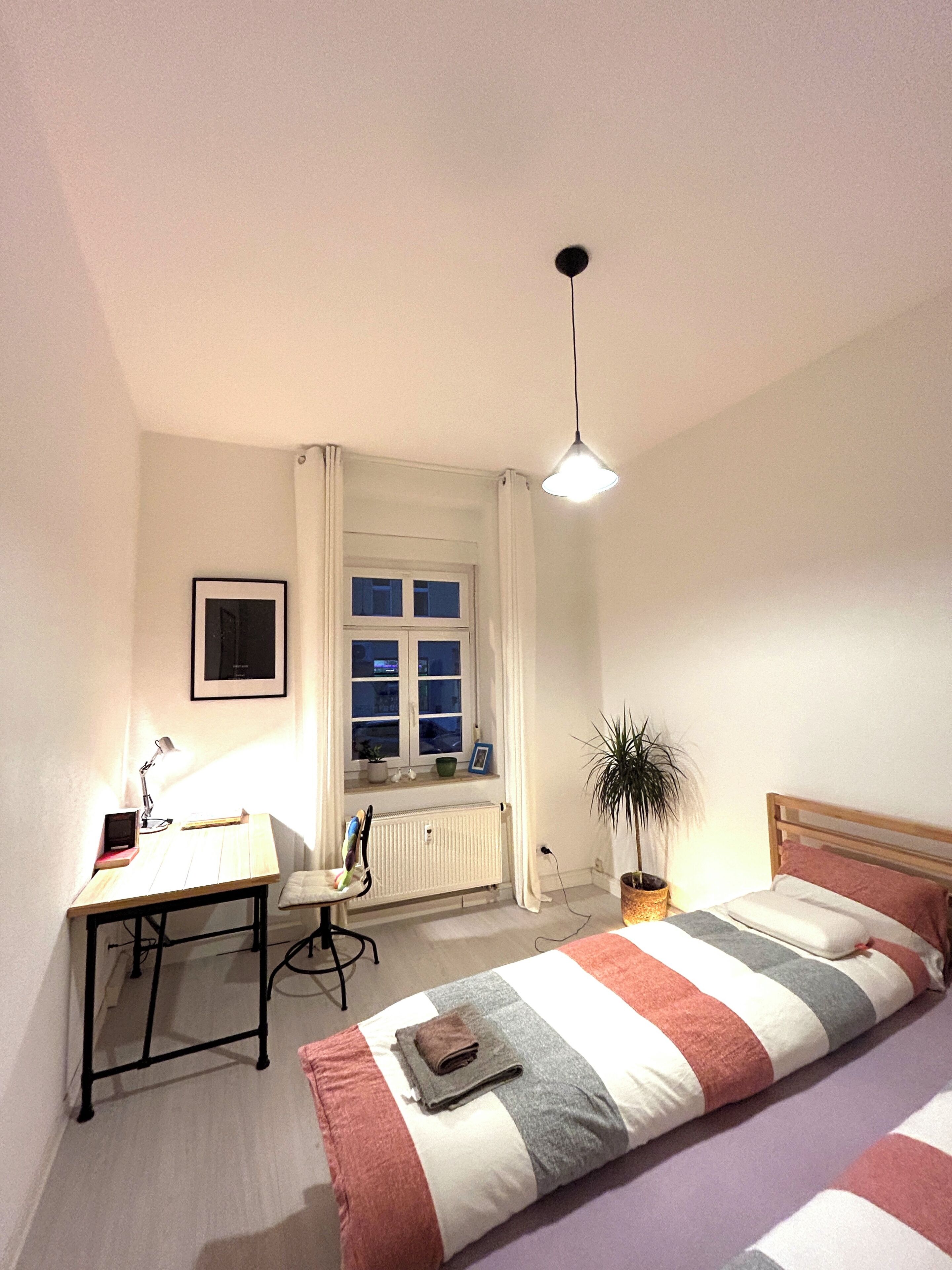 1 chambre, Wi-Fi, draps fournis