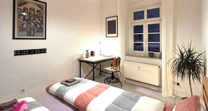 Ferienwohnung, 10 Min. zu Fuß ins Zentrum, 45m2,Netflix& alle Annehmlichkeiten!