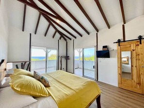 2 bedrooms, in-room safe, iron/ironing board, WiFi - Bel Bo sea view and access to 4 beaches in Deshaies (Deshaies)