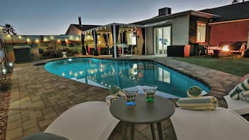 Außenpool, beheizter Pool