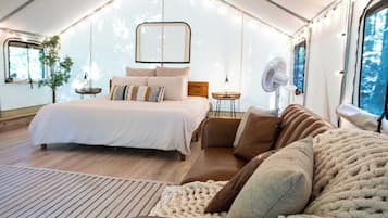 1 室のベッドルーム、ベッドシーツ