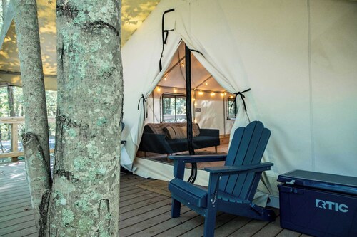 Blue Heron's Nest - Glamping Tent in the Gorge