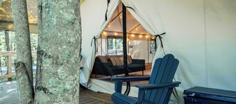 Blue Heron's Nest - Glamping Tent in the Gorge