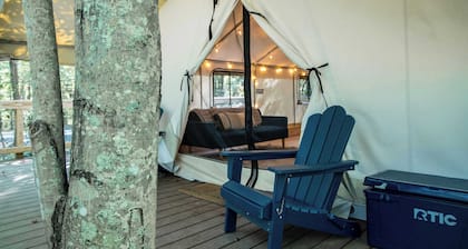 Blue Heron's Nest - Glamping Tent in the Gorge