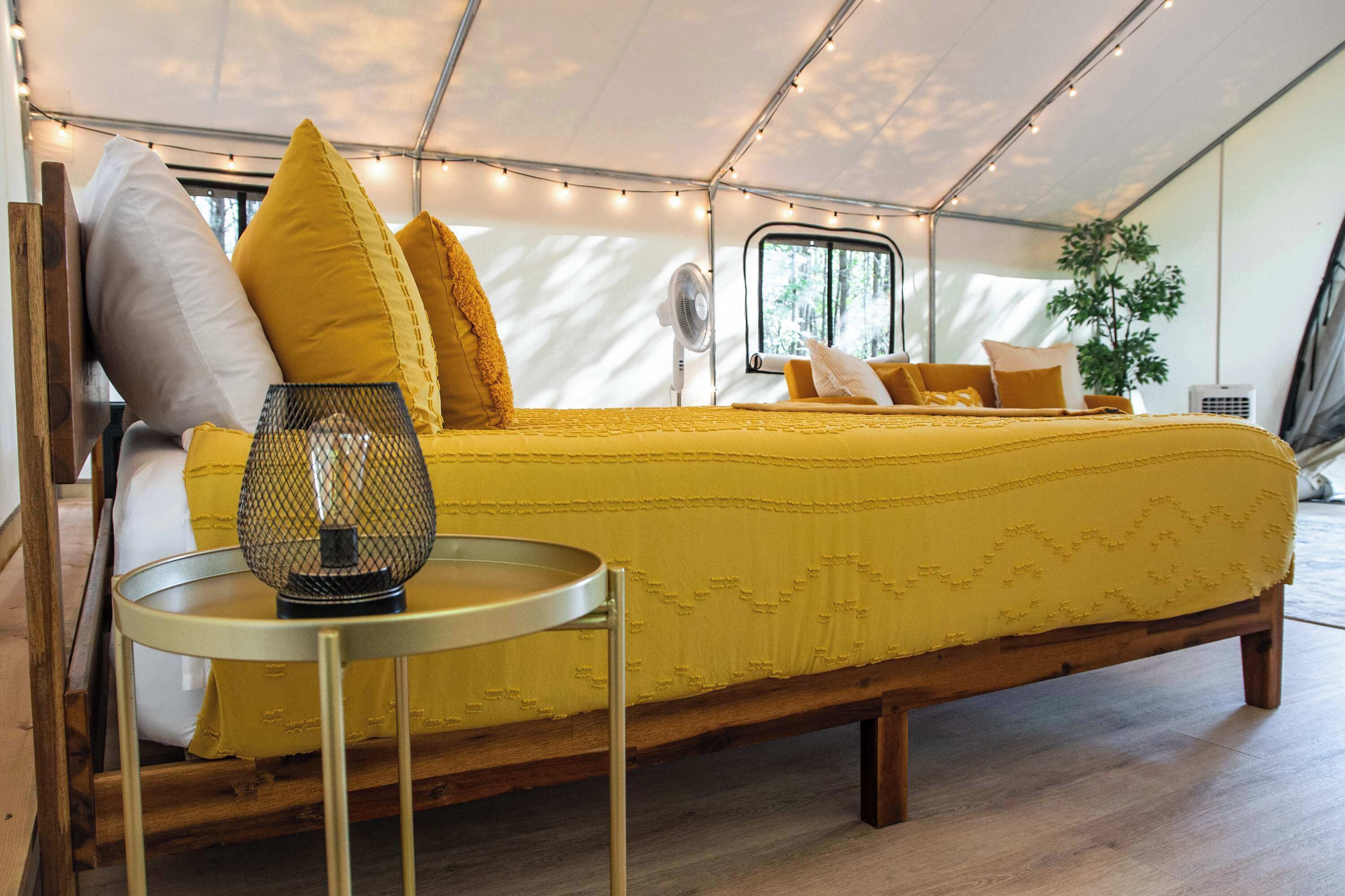 1 soverom og sengetøy