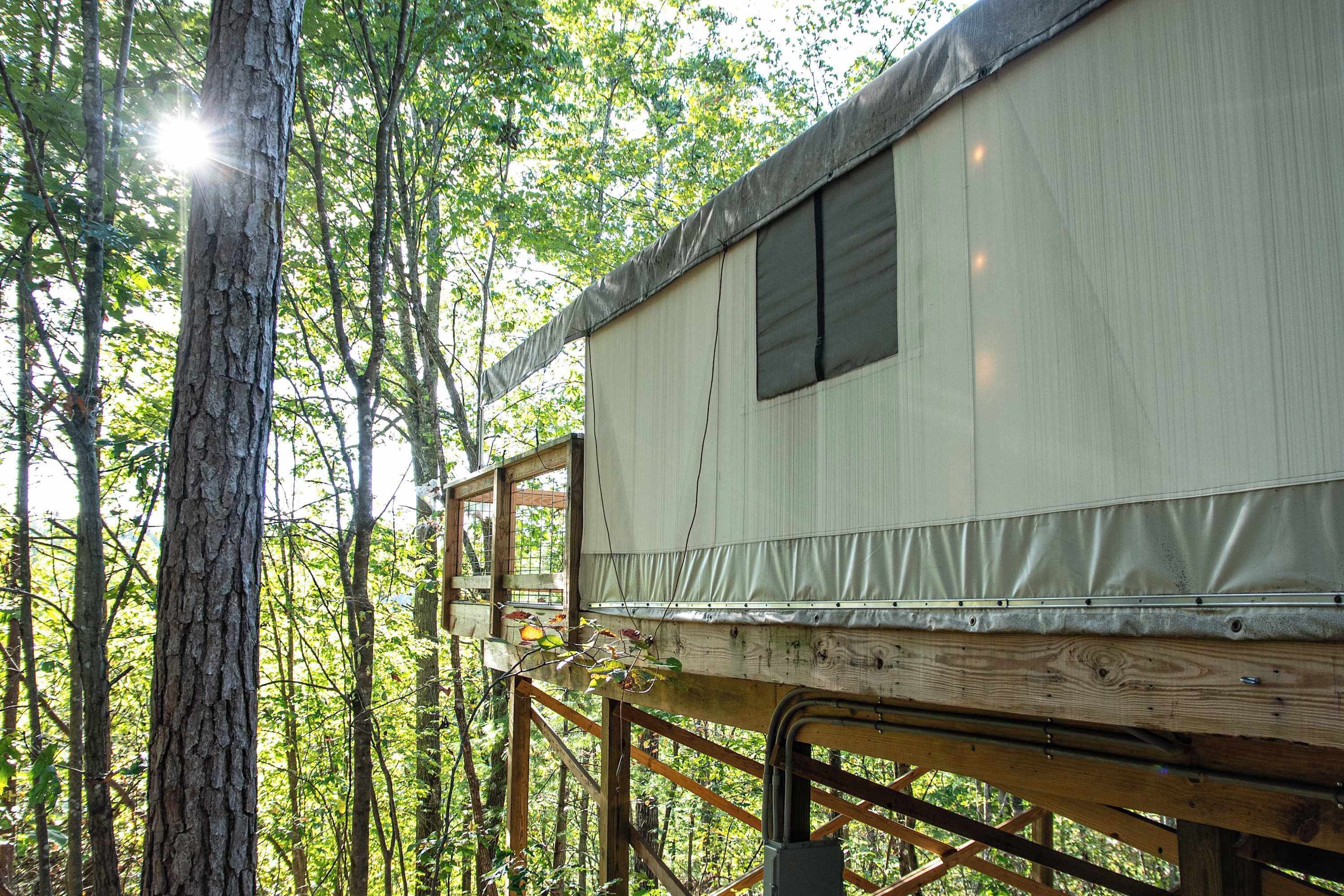 Overnatningsstedets område