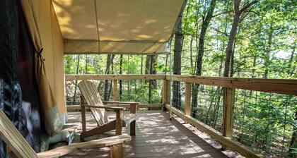 Green Heron’s Nest- Cozy Glamping Tent in RRG