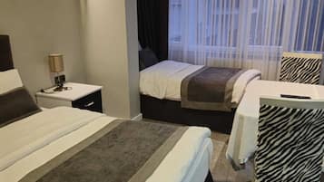 2 habitaciones y caja de seguridad en la habitación