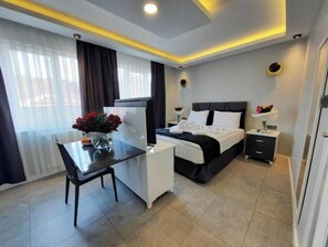 2 soveværelser, skrivebord, strygejern/strygebræt, gratis Wi-Fi