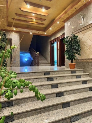 Entrée de l’hébergement