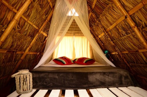 Bohio in the mountains of Colombia