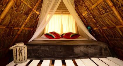 Bohio in the mountains of Colombia