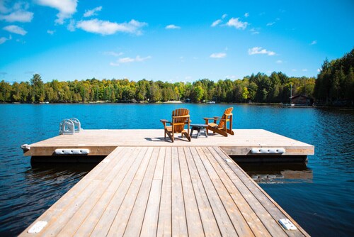 3BR Lakeside Retreat with Rustic Charm & Hot Tub