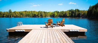 3BR Lakeside Retreat with Rustic Charm & Hot Tub