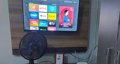 Semi-detached studio apartment near the beach with Wi-Fi