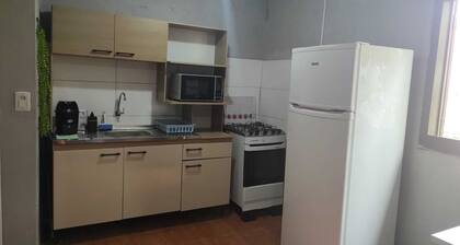 Semi-detached studio apartment near the beach with Wi-Fi