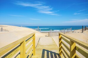 Accommodatie ligt op het strand