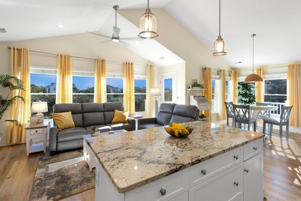 TV, fireplace, ping pong