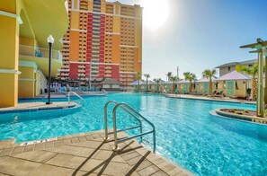 Pool - Calypso III Luxury, Views, Location!, | Beachfront Paradise Awaits! (Panama City Beach)