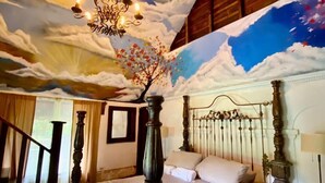 Cabin phong cách lãng mạn, quang cảnh vườn | Truy cập Internet không dây miễn phí, bộ trải giường 