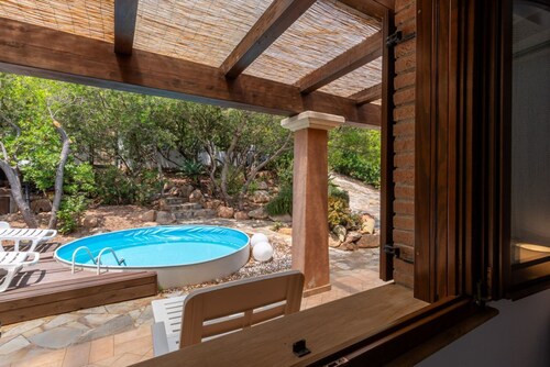 Capo Blu House With Sea View is a complex of two holiday homes located in Capo Blu on the South Coast of Sardinia.Their privileged position allows us to have a wonderful sea view.The property is a 5-minute drive from the most beautiful beaches in Souther