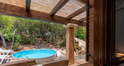 Capo Blu House With Sea View is a complex of two holiday homes located in Capo Blu on the South Coast of Sardinia.Their privileged position allows us to have a wonderful sea view.The property is a 5-minute drive from the most beautiful beaches in Souther