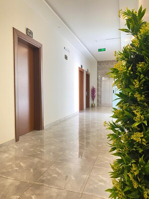 Handrails in hallways