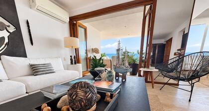 Beachfront Oasis with a View
