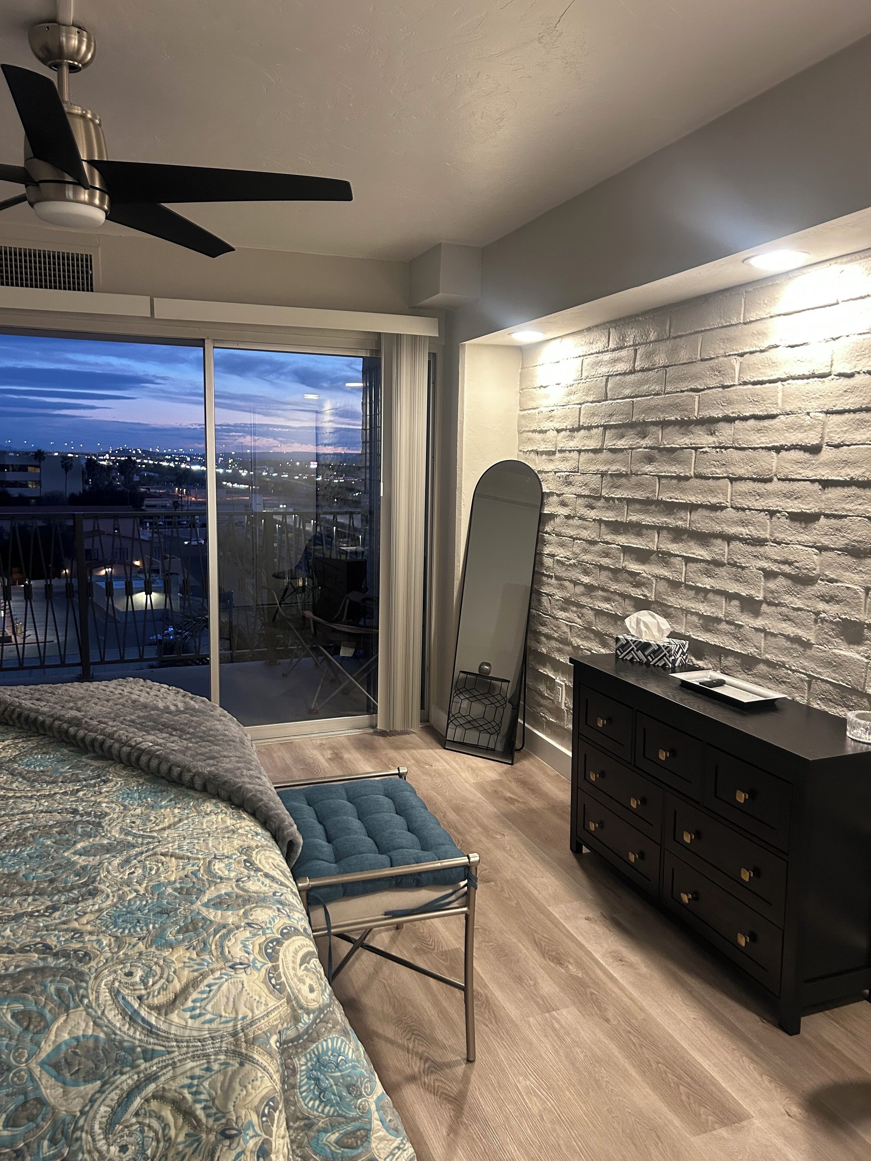 1 bedroom, iron/ironing board, free WiFi, bed sheets