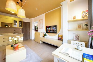 Departamento, 1 habitación, vista a la ciudad | Servicios de la habitación