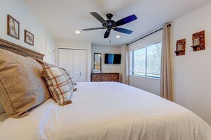 2 chambres, accès au Wi-Fi (inclus), literie fournie