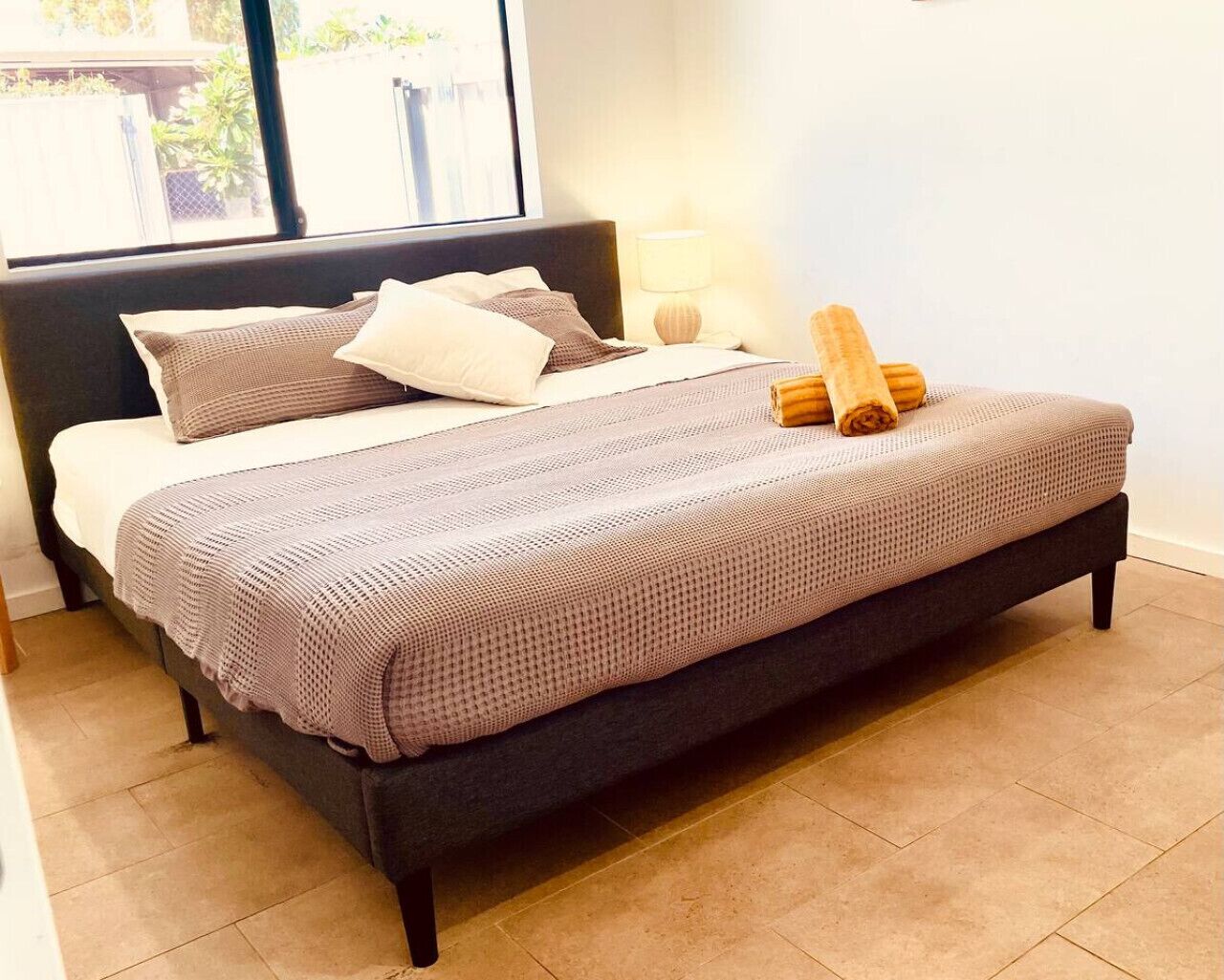 Desk, iron/ironing board, free WiFi, bed sheets