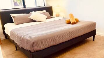 Desk, iron/ironing board, free WiFi, bed sheets