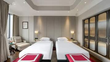 Superior Double or Twin Room, Garden View | 1 bedroom, down comforters, Select Comfort beds, desk