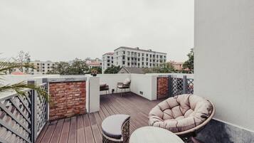 Superior-Zweibettzimmer, Gartenblick | Terrasse/Patio