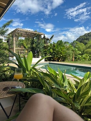 Outdoor pool - Cottage in the Heart of the Coffee Axis (Alcala)
