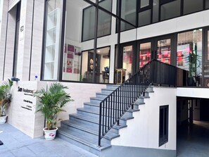 Fachada de la propiedad