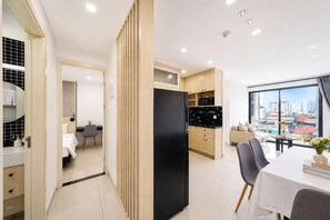 Appartement Familial, balcon, vue ville | Plan d’étage