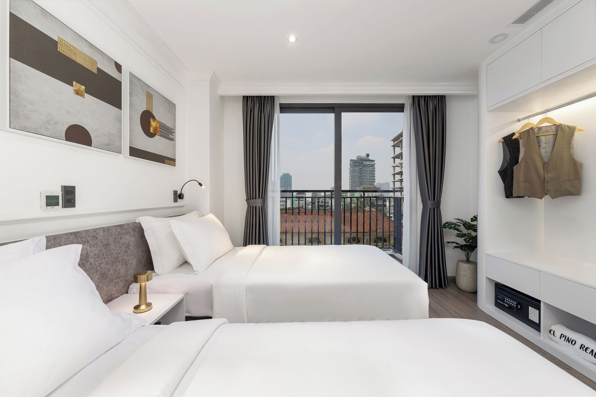 Deluxe-Doppelzimmer zur Einzelnutzung, Stadtblick