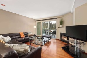 Fernseher, Kamin, Arbeitsbereiche