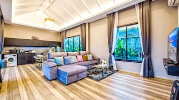 Villa, 3 Bedrooms, Accessible, Smoking | Living room