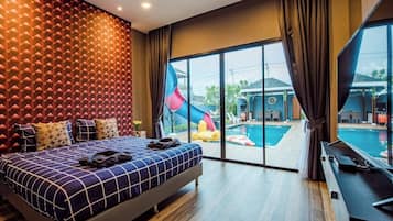 Villa, 3 camere da letto, accessibile ai disabili, piscina privata | 3 camere