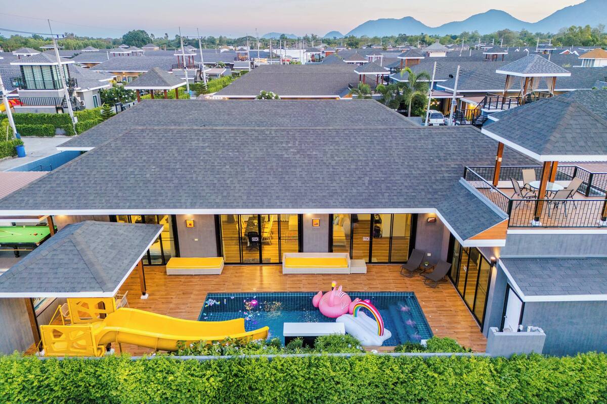 Villa, 3 habitaciones, con acceso para personas discapacitadas, para fumadores | Alberca | Alberca al aire libre